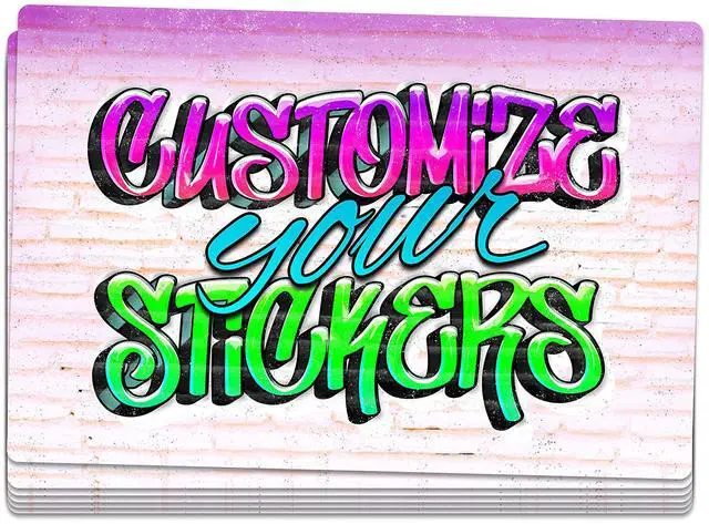 Main image of Custom Rectangle Stickers, Decals for Business (Rectangle) | Custom stickers rectangle, Custom decals, Personalized logo stickers, Customizable stickers for business