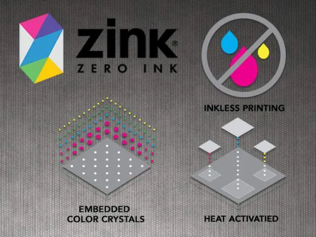 Alt view image 4 of 4 - 20 pack of film for Augmented Reality Photo AND Video Printer. 3x4.5 Zero Ink sticky backed film