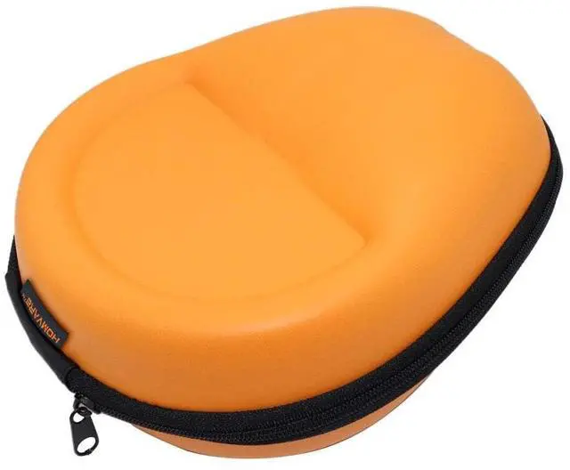 Alt view image 5 of 7 - Hard Shell Case for Over The Ear Headphones with Full Protection for Beats, Sony, Bose, JBL, Samsung and More Red
