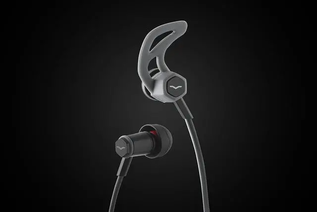 Alt view image 2 of 7 - Forza in-Ear Headphones with 3-Button Remote and Microphone Compatible with Samsung and Android Devices, Black