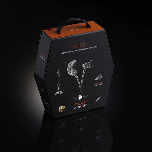 Alt view image 7 of 7 - Forza in-Ear Headphones with 3-Button Remote and Microphone Compatible with Samsung and Android Devices, Black