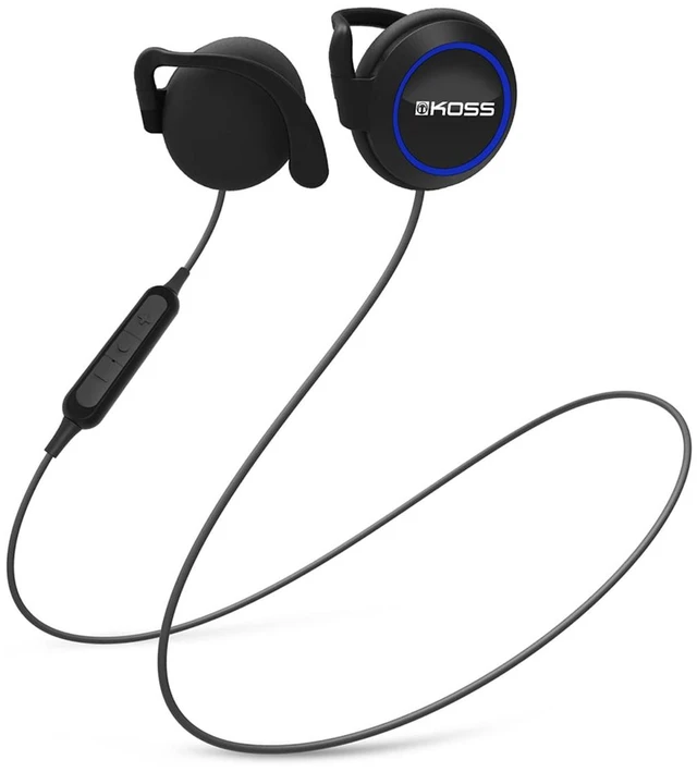 Main image of BT221i Wireless Bluetooth Ear-Clips, Grey, 18 Hour Battery, Microphone USB-C Charging, In-Line Microphone with Volume and Audio Remote, Sweat Resistant