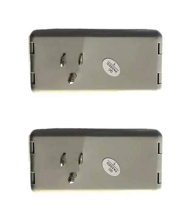 Alt view image 3 of 4 - 2-Pack Refrigerator 1800W Voltage Brownout Appliance Surge Protector