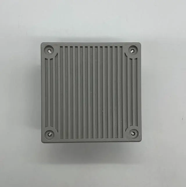 Alt view image 2 of 5 - MT4-115-S MT Multitone Electronic Horn, Gray Housing, One Alarm Appliance with (8) Eight Selective Signals, 99dBA Sound Level, Indoor/Outdoor, Surface or Flush Mounting, 120 VAC