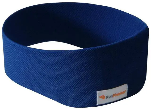 Main image of New AcousticSheep Wireless | Bluetooth Headphones for Running, Exercise & More | Flat Speakers | Rechargeable Battery Lasts Up to 12 Hours (Medium, Royal Blue)
