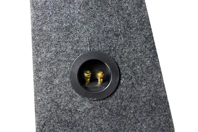 Alt view image 5 of 6 - 2 Hole 12 Inch Subwoofer Enclosure for GMC & Chevy Single Cab Truck, Slim Sealed Behind Seat Subwoofer Box for Vehicle Sound System
