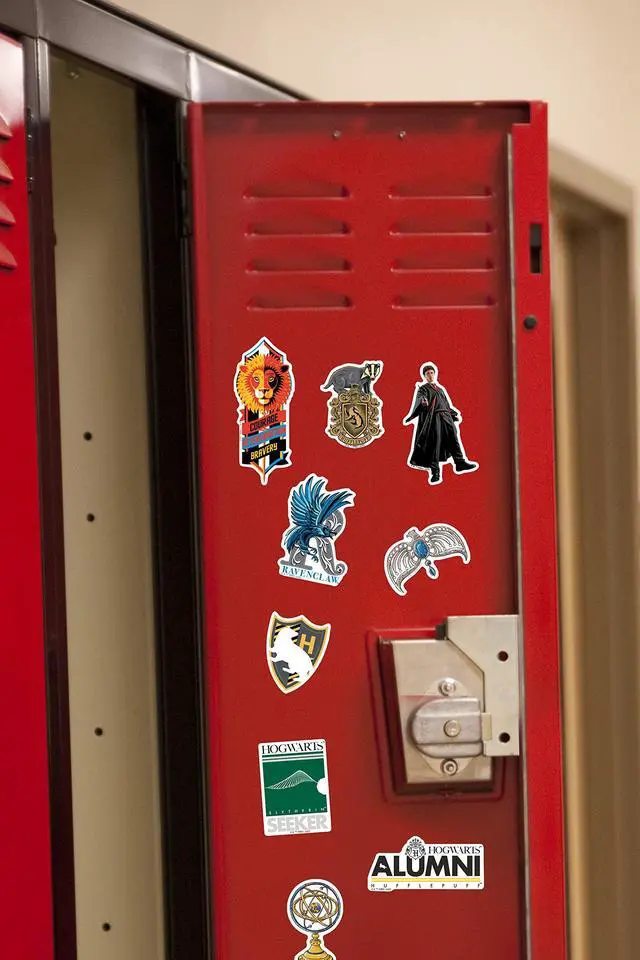 Alt view image 6 of 6 - Harry Potter All Houses Theme Bundle 200 Vinyl Stickers Waterproof Die-Cut