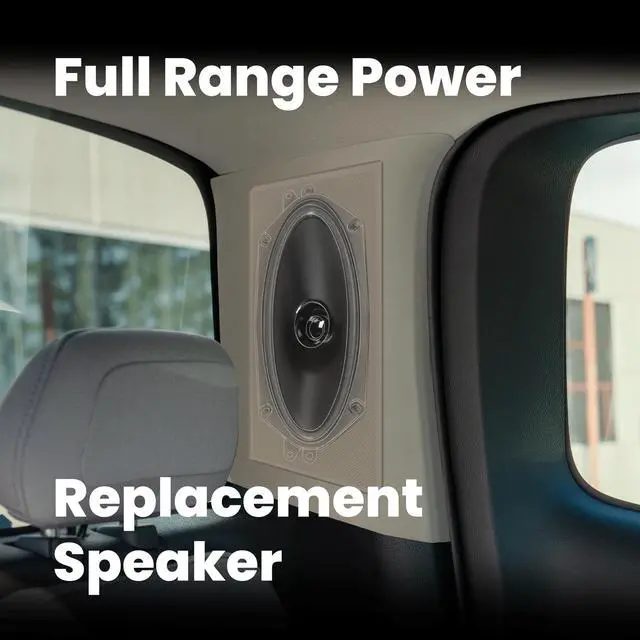 Alt view image 4 of 6 - BRS410 4 x 10 120 Watt Car Speaker, Sold Individually