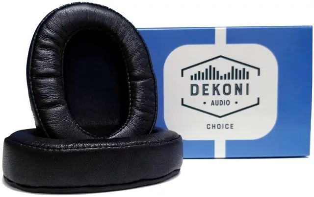 Main image of Dekoni Replacement Ear Pads for AKG K371 Studio Headphones | Headphone Replacement Ear Pad | Memory Foam Ear Cushion Comfort for Recording Headphone (Choice Leather)