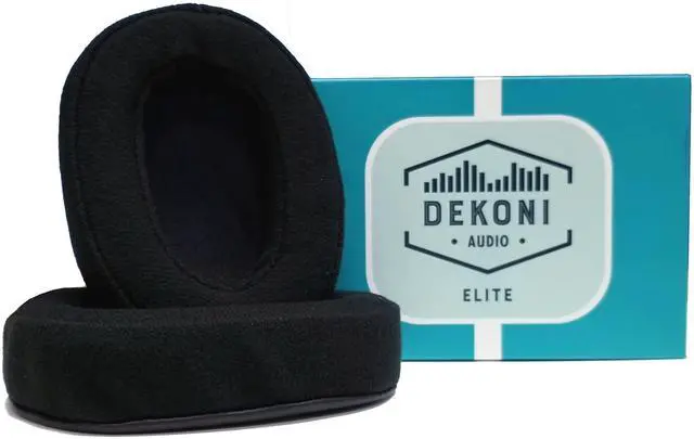 Main image of Dekoni Replacement Ear Pads for AKG K371 Studio Headphones | Headphone Replacement Ear Pad | Memory Foam Ear Cushion Comfort for Recording Headphone (Elite Velour)