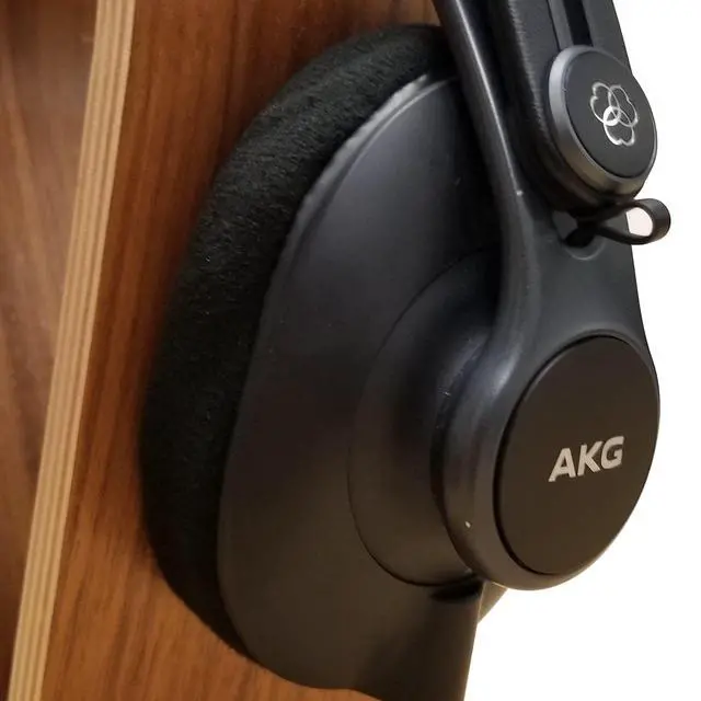Alt view image 2 of 5 - Dekoni Replacement Ear Pads for AKG K371 Studio Headphones | Headphone Replacement Ear Pad | Memory Foam Ear Cushion Comfort for Recording Headphone (Elite Velour)