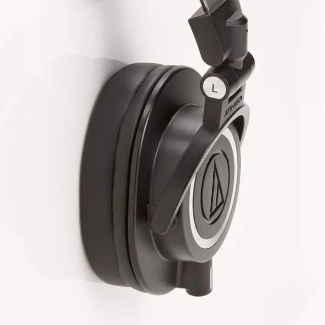 Alt view image 6 of 7 - Earpads for Audio Technica ATH-M50X Headphones (Platinum Leather)