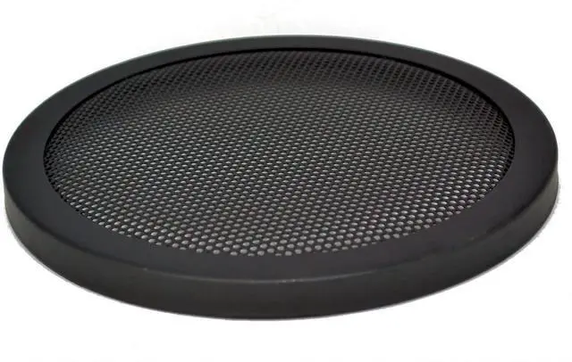 Main image of 6.5" Inch Speaker Grill Woofer Steel Mesh with Speed Clips and Screws GT-6.5 - Black