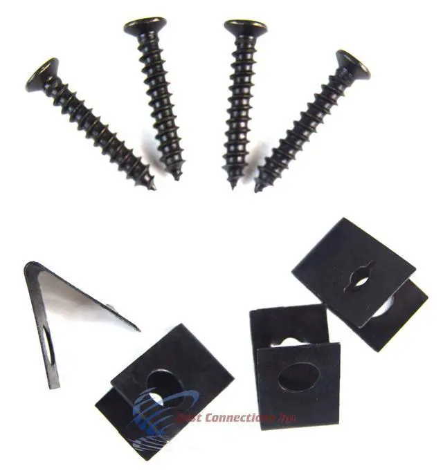 Alt view image 3 of 3 - 6.5" Inch Speaker Grill Woofer Steel Mesh with Speed Clips and Screws GT-6.5 - Black