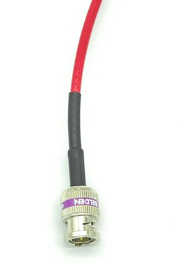 Alt view image 5 of 6 - 12G-SDI BNC to BNC Cable, 4855R,6ft, Red | Premium Mini RG59, 75 Ohm, Supports SD, HD, 3G, 6G & 12G-SDI