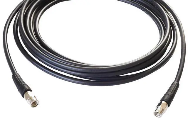 Alt view image 2 of 3 - BJC RG-6 Coaxial Cable, 10 Foot, Black; Broadcast Quality Coax, Assembled in USA