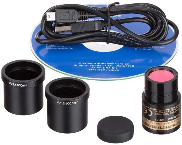 Main image of MD35A MD35 New Microscope Imager Digital USB Camera, Compatible | USB 2.0 Connectivity