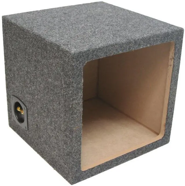 Main image of 10 Inch Square Subwoofer Box Sealed Sub Box Fits Kicker L7 Enclosure - ASC | Tight Accurate Bass Cabinet, Dense Wood Build, Budget-Friendly Upgrade, Quick Driver Mounting, Made for Cars and Trucks