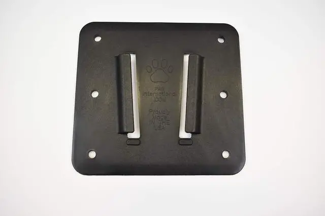 Main image of International Black Polymer RV Wall Mount | The Original Polymer TV Bracket as Found on Many Forest River RVs | Use with The Polymer RV TV Mounting System | Requires 's Polymer TV Bracket
