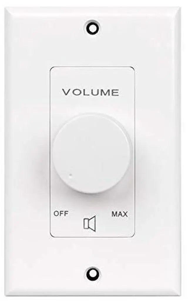 Main image of VC100W 100W Decora 70V Commercial Volume Control - White (Single)