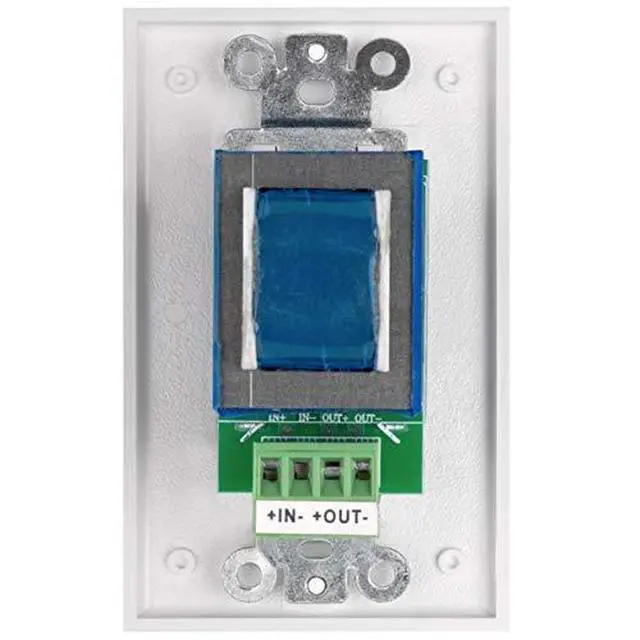 Alt view image 2 of 2 - VC100W 100W Decora 70V Commercial Volume Control - White (Single)