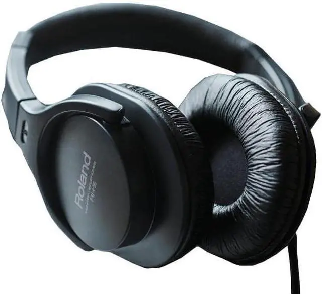 Alt view image 3 of 7 - RH-5 Monitor Headphones Bundle with Case, Stand, and Austin Bazaar Polishing Cloth