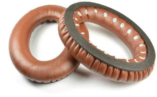 Alt view image 2 of 5 - Replacement Ear pads Cushion Compatible For Bose QuietComfort QC2,QuietComfort 15 QC15,QuietComfort QC25,QuietComfort QC35,AE2,AE2i,AE2w,SoundTrue,SoundLink(Around-Ear) Headphone (COFFEE BROWN)