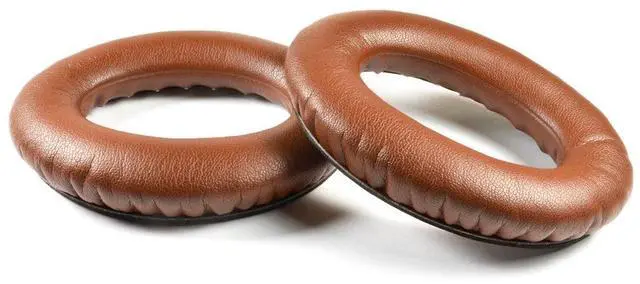 Alt view image 5 of 5 - Replacement Ear pads Cushion Compatible For Bose QuietComfort QC2,QuietComfort 15 QC15,QuietComfort QC25,QuietComfort QC35,AE2,AE2i,AE2w,SoundTrue,SoundLink(Around-Ear) Headphone (COFFEE BROWN)
