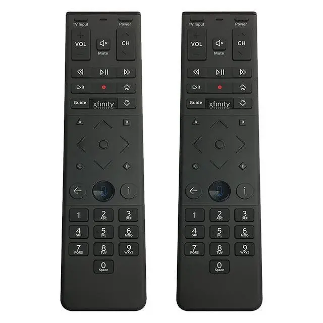 Main image of (2 Pack) Comcast XR15 Voice Control Remote for X1 Xi6 Xi5 XG2 (Backlight)