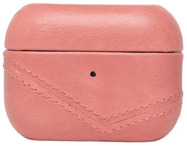 Main image of Premium Leather Case Compatible with Apple AirPods 3, Wireless Charging, Two-Piece Design (South Beach Edition)