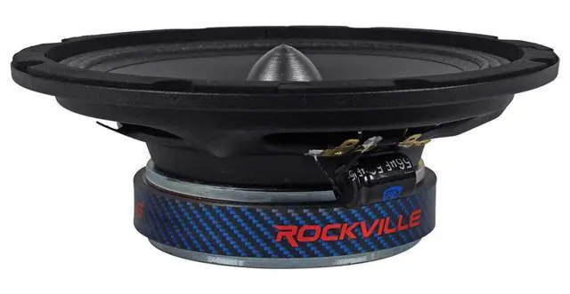 Alt view image 5 of 7 - RXM84 8" 4-Ohm Car Mid-Bass/Midrange Speaker with Bullet, 2-Pack | 250W Peak / 125W RMS, Kevlar Cone, 1.5" CCAR Voice Coil, 90 Oz Magnet, Wire Mesh Grille, 102dB, 100Hz-11kHz, Audio