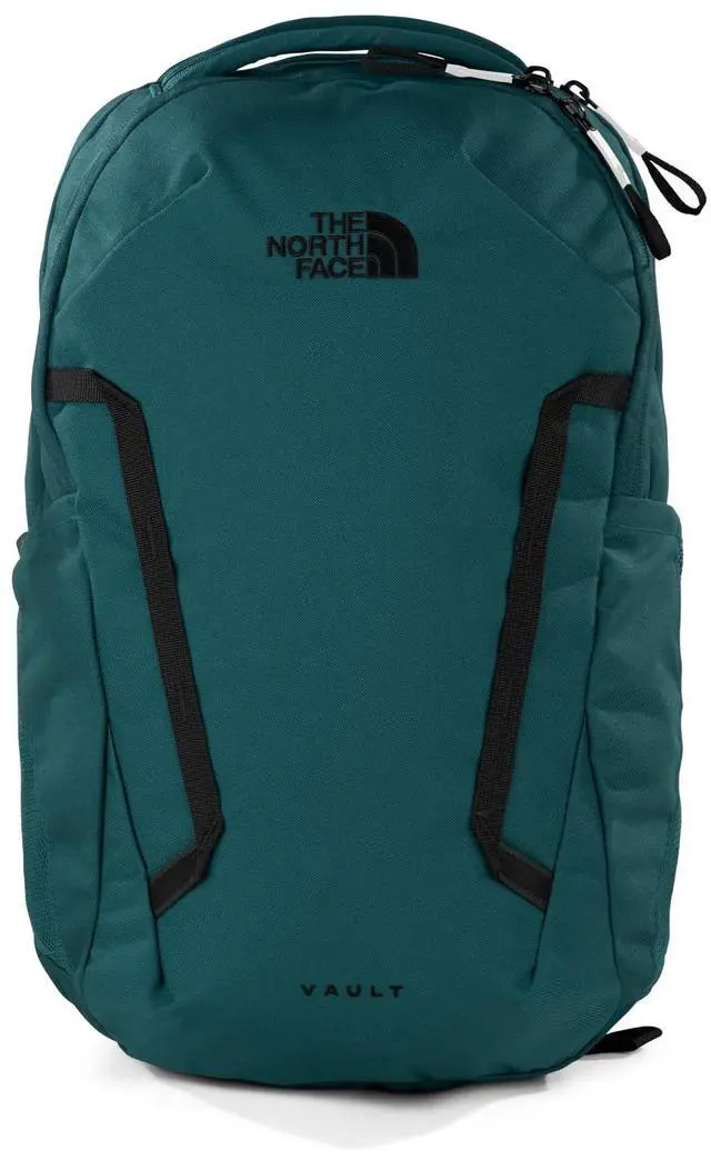 Main image of Vault Everyday Laptop Backpack | Commuter Travel Bag with Water-Repellent Finish, Spacious Main Compartment, Deep Nori-TNF Black, OS