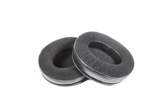 Alt view image 3 of 7 - Custom Hybrid Earpads for Fiio FT1 | Premium Sheepskin and Velour Replacement Ear Cushions | Memory Foam Headphone Pads for Comfort, Noise Isolation, and Enhanced Bass Performance