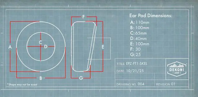 Alt view image 5 of 7 - Custom Hybrid Earpads for Fiio FT1 | Premium Sheepskin and Velour Replacement Ear Cushions | Memory Foam Headphone Pads for Comfort, Noise Isolation, and Enhanced Bass Performance