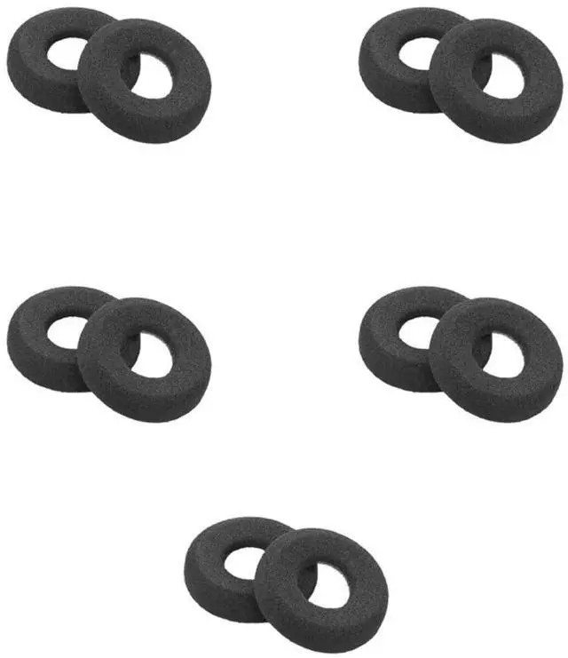 Main image of Global Teck Foam Cushion Replacement Kit for Plantronics Blackwire Headset, Variations (10pk-Ear Cushions)