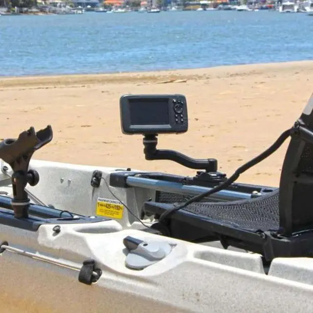 Alt view image 5 of 5 - Swing Arm R-Lock for Fish Finder Screens and Marine Electronics