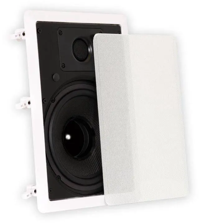 Alt view image 2 of 6 - TS80W in Wall 8" Speakers Surround Sound Home Theater 5 Speaker Set