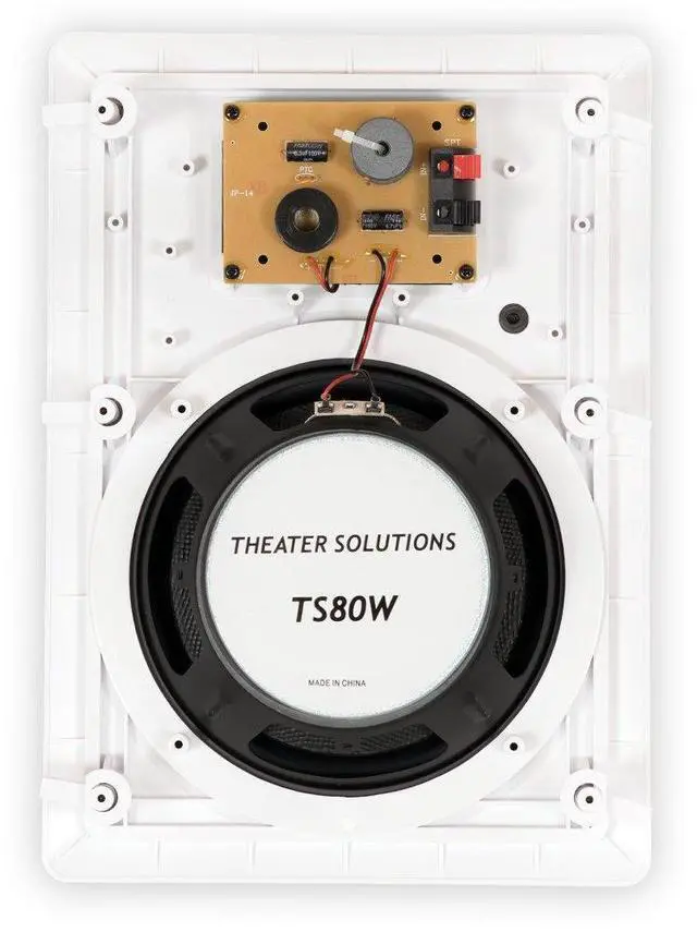 Alt view image 4 of 6 - TS80W in Wall 8" Speakers Surround Sound Home Theater 5 Speaker Set