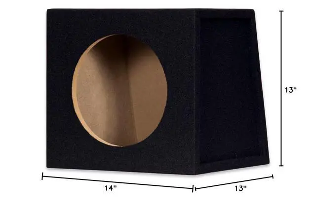 Alt view image 4 of 4 - Goldwood TR10S 10" Single Sealed Truck Box Speaker Cabinet