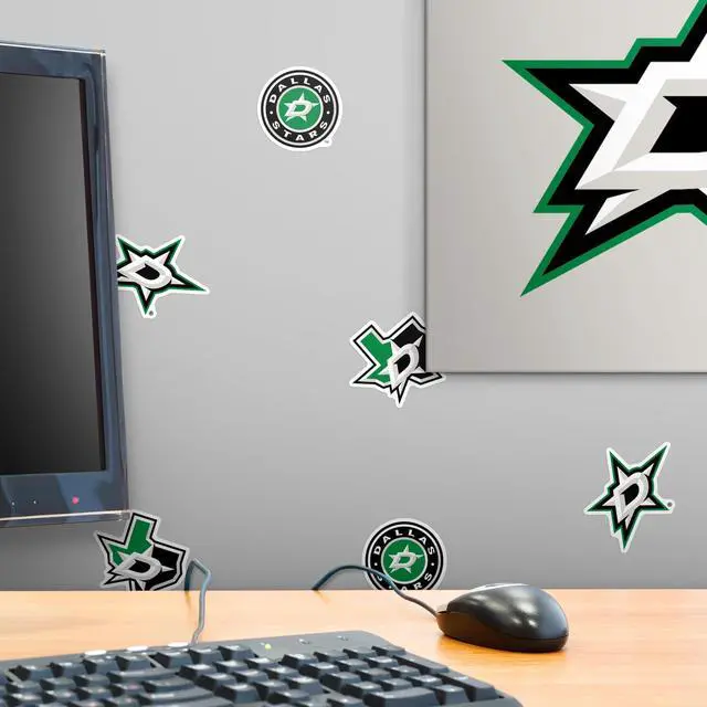 Alt view image 6 of 6 - NHL Dallas Stars Logo Team Logos 100 Vinyl Stickers Waterproof Die-Cut Car