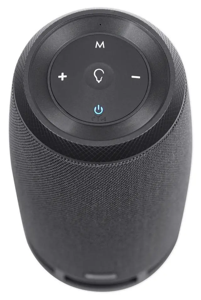 Alt view image 6 of 7 - RockShip 50W Portable Bluetooth Speaker with LED Lights, IPX4 | USB/AUX/SD Inputs, 10-Hour Rechargeable Battery, True Stereo, Built-in Mic, IPX4 Water Resistant, FM Radio