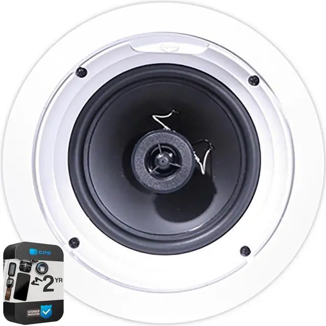 Main image of 1007209 R-1650-C in-Ceiling Speaker White Bundle with 2 YR CPS Enhanced Protection Pack