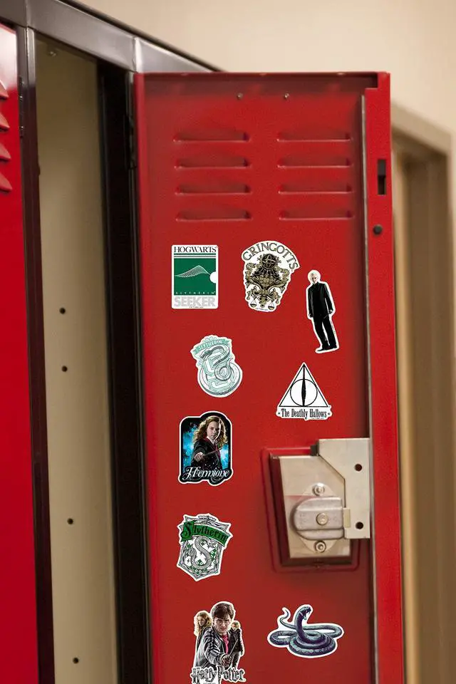 Alt view image 6 of 6 - Harry Potter Slytherin Theme Bundle Set 2 100 Vinyl Stickers Waterproof Car
