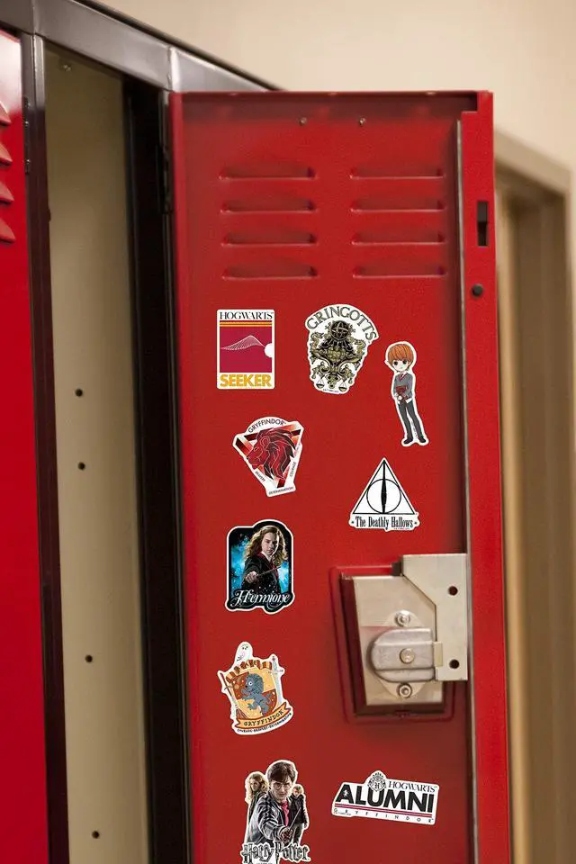 Alt view image 6 of 6 - Harry Potter Gryffindor Theme Bundle Set 2 100 Vinyl Stickers Waterproof