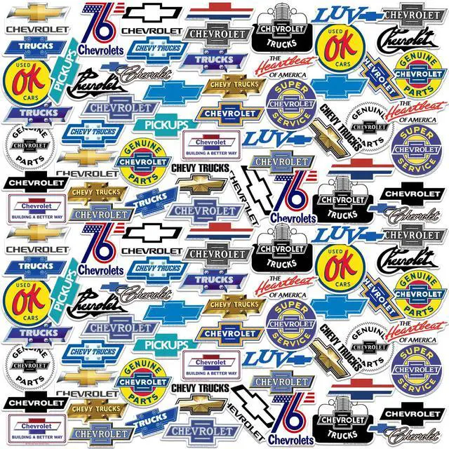 Main image of Chevrolet Branding 150ct Vinyl L Deluxe, Skateboard, Indoor/Outdoor