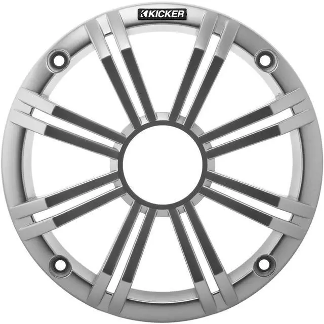 Alt view image 2 of 2 - (4 OEM 6.5" Silver Grill Upfittings Popular with Veranda, Godfrey, Bennington Boats