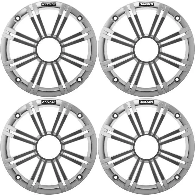 Main image of (4 OEM 6.5" Silver Grill Upfittings Popular with Veranda, Godfrey, Bennington Boats
