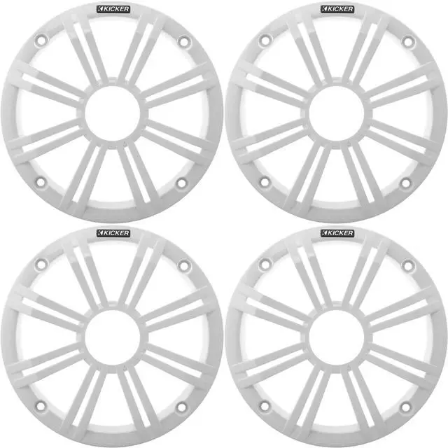 Main image of (4 OEM 6.5" White Grill Upfittings Popular with Veranda, Godfrey, Bennington Boats