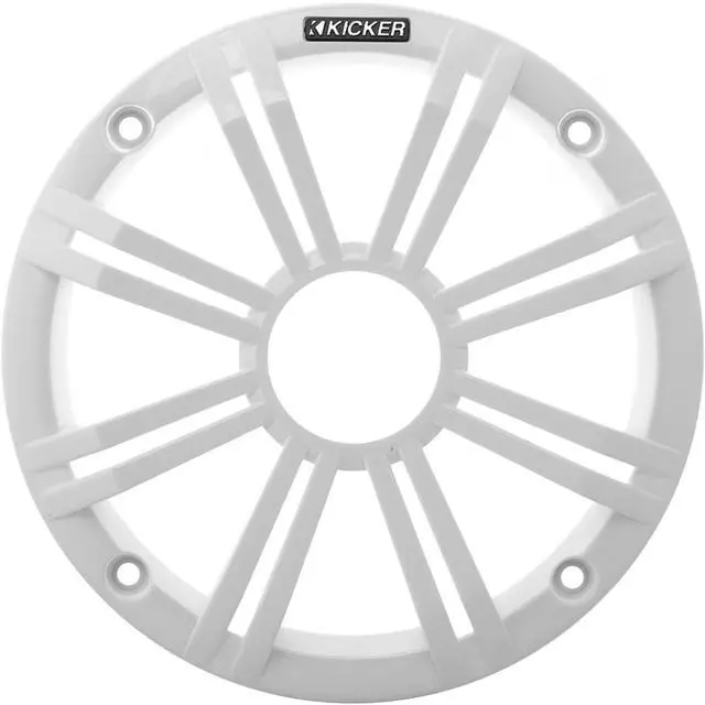 Alt view image 2 of 2 - (6 OEM 6.5" White Grill Upfittings Popular with Veranda, Godfrey, Bennington Boats