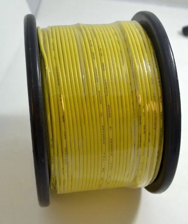 Alt view image 3 of 3 - Pet Dog Fence Stranded Wire 16 GA 500 FT Yellow In Ground Fence Burial Boundary